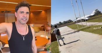 Zez� Di Camargo garantiu novo jatinho. Instagram/Zez� Di Camargo/Graciele Lacerda