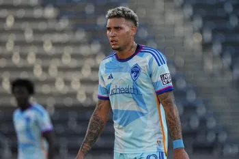 Rafael Navarro em a��o pelo Colorado Rapids - Foto: Garrett W. Ellwood/GWE Photo