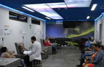 Habilitado pelo Minist�rio da Sa�de como Unacon, o HCN oferece atendimento pelo SUS e re�ne consultas, quimioterapia, exames, bi�psias e cirurgias oncol�gicas (Foto: Cristiano Martins/IMED).