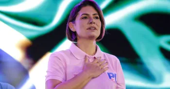 A ex-primeira-dama Michelle Bolsonaro (PL) - Everton Severiano/Divulga��o PL Mulher