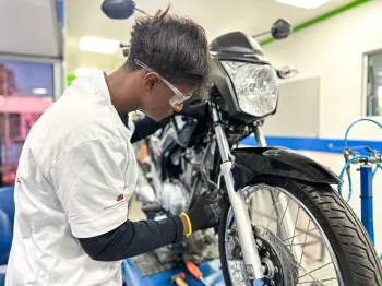 Os cursos s�o realizados em carretas itinerantes, unidades m�veis adaptadas como salas de aula e equipadas para atividades te�ricas e pr�ticas - Foto: Divulga��o/Governo de S�o Paulo