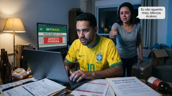 Apostas online podem ultrapassar o preju�zo individual e afetar diretamente o patrim�nio do casal