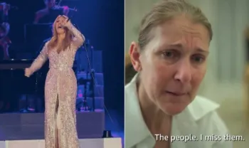 Cenas do document�rio sobre Celine Dion (Foto: Reprodu��o/X/Celine Dion/Amazon Prime)