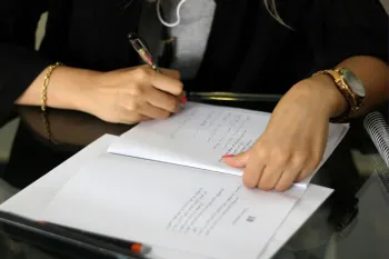 Pessoa durante estudos. (Foto: Unsplash)