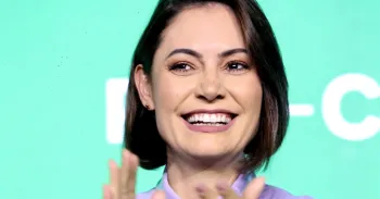 Ex-primeira-dama Michelle Bolsonaro - EDUARDO F. S LIMA/ATO PRESS/ESTAD�O CONTE�DO