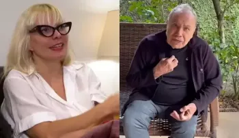 Gaya Piovesan, filha de Stenio Garcia, lamenta disputa com o pai por apartamento no Rio - RecordTV/Reprodu��o e @steniogarciaoficial via Instagram/Estad�o
