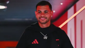 Bruno Guimar�es chegou ao Arsenal para temporada 2026-27 Foto: Divulga��o/ Arsenal