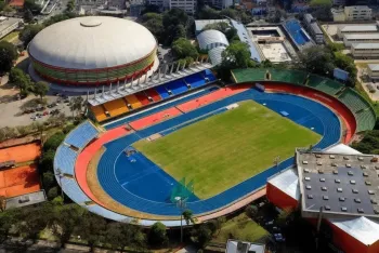 Entre os equipamentos est� a Vila Ol�mpica M�rio Covas, na capital paulista, que possui 174 mil metros quadrados e re�ne estruturas para diferentes modalidades e atividades de lazer - Foto: Divulga��o/Governador/Governo de S�o Paulo