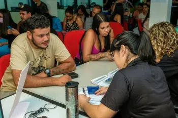 Inscri��es ao programa, em Campo Grande (Foto: Arquivo)
