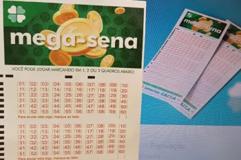 Canhoto da Mega-Sena (Foto: J�ssica Benitez)