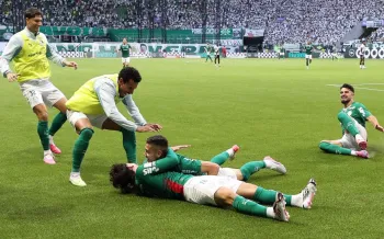 Jogadores do Palmeiras comemoram gol marcado sobre o Vasco, no Nubank Parque - Divulga��o / Palmeiras