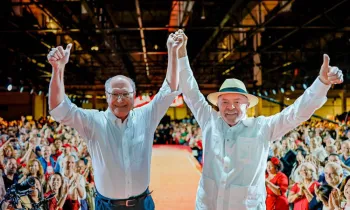 Vice-presidente Geraldo Alckmin (PSB) e o presidente Lula (PT) Ricardo Stuckert / PR