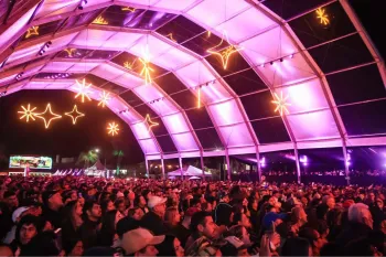 Estrutura principal do Festival de Inverno do ano passado (Foto: FIB)