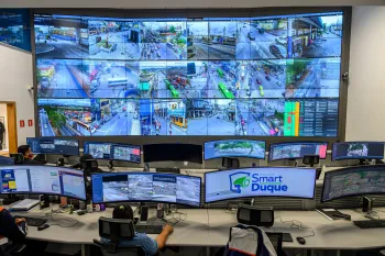 Centro de monitoramento re�ne tecnologia e intelig�ncia para refor�ar a seguran�a em Caxias Foto: Fabio Cordeiro / G.lab