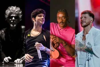 Agend�o destaca programa��o do FIB 2026, com shows de Leo Foguete, Seu Jorge e Ferrugem (Fotos: Divulga��o)