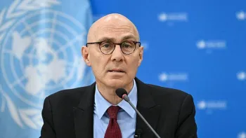 Volker T�rk, chefe de direitos humanos da ONU