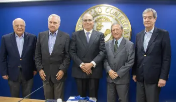 Foto: Integrantes da banca | Cr�ditos: Edu Guimar�es / ACSP