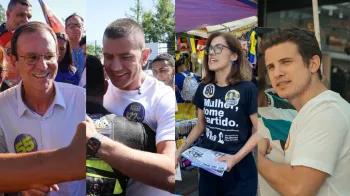 Candidatos ao Governo do Rio cumprem campanha eleitoral nesta sexta-feira (28) - Divulga��o