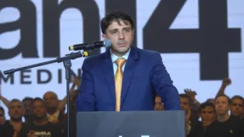 Candidato � Presid�ncia pelo Miss�o, Renan Santos, participa de evento do partido em S�o Paulo - CNN Brasil