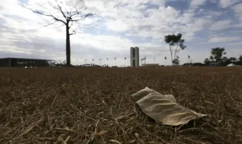 Seca em Bras�lia. Foto: Marcelo Camargo/Ag�ncia Brasil