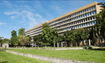Fachada do pr�dio da Universidade Federal do Rio de Janeiro. UFRJ/Divulga��o