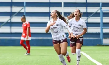 Porto Alegre (RS), 30/08/2026 Lance de jogo entre Ferrovi�ria e Internacional, v�lido pelo Campeonato Sub-17 de Futebol Feminino 2026. Foto: Jonatan Dutra/Ferrovi�ria