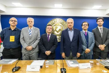Foto: participantes da banca | Cr�ditos: Edu Guimar�es / ACSP