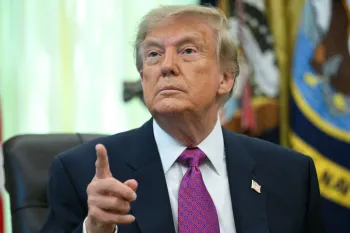 Israel 'n�o existiria', afirmou Trump (Cr�dito: JIM WATSON, AFP via Getty Images)