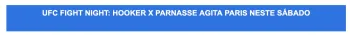 UFC Paris: Hooker x Parnasse - Paramount+