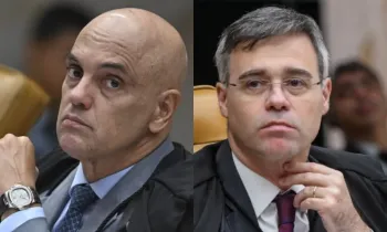 Alexandre de Moraes e Andr� Mendon�a - Ton Molina/Fotoarena/Estad�o Conte�do e Carlos Moura/SCO/STF