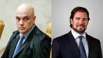 Alexandre de Moraes e Daniel Vorcaro, Sophia Santos/STF