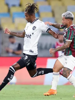Ythallo em a��o pelo Botafogo - V�tor Silva/Botafogo