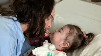 Maria Guilhermina, de 4 anos, nasceu com uma cardiopatia cong�nita rara, chamada Anomalia de Ebstein Instagram/Let�cia Cazarre