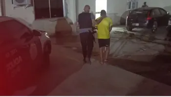 Renatinho foi localizado e preso por policiais civis no bairro Nova Cidade, em S�o Gon�alo - Divulga��o PCRJ