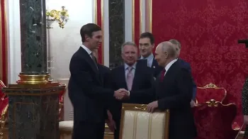 Putin com Jared Kushner e Steve Witkoff em Moscou