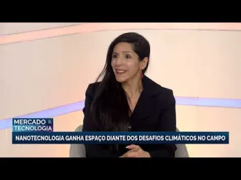Imagem do v�deo do Canal Rural sobre nanotecnologia no agro