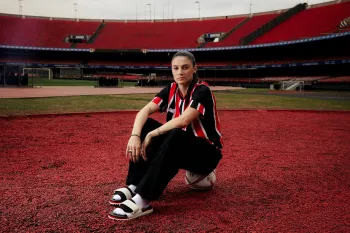Bruna Calderan, atleta do S�o Paulo e da Sele��o Brasileira. Cr�dito: Isabelle India