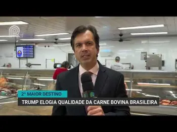 V�deo do Canal Rural sobre a posi��o de Trump