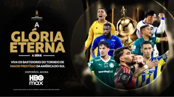 Imagem promocional da s�rie documental CONMEBOL Libertadores 2026
