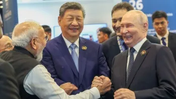L�deres de China e �ndia conversaram com Vladimir Putin, presidente russo, �s margens da c�pula do Brics, que ocorreu em Nova D�lhi