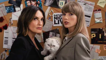 Taylor Swift na esquete de 'Law & Order: SVU' exibida no Emmy