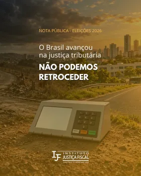 Manifesto do Instituto Justi�a Fiscal