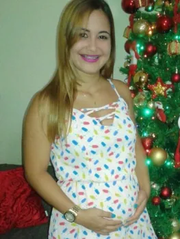 J�ssica Duarte Gon�alves, de 28 anos, deu entrada no dia 8 no Hospital Maternidade Mariska Ribeiro - Divulga��o