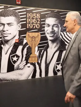 Tite � o novo t�cnico do Botafogo - Vitor Silva / Botafogo