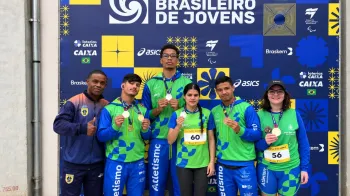 Competi��o paral�mpica aconteceu no Est�dio �caro de Castro Mello