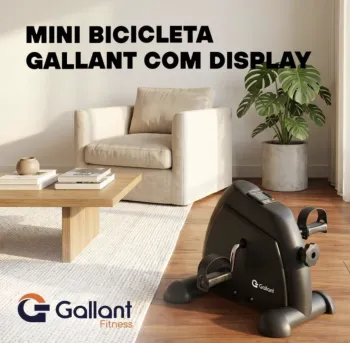 Exemplos de equipamentos de fitness compactos para uso dom�stico