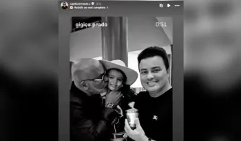 Renner faz primeiro post ap�s morte de Rick e compartilha homenagem de artista mirim Foto: Reprodu��o/Instagram