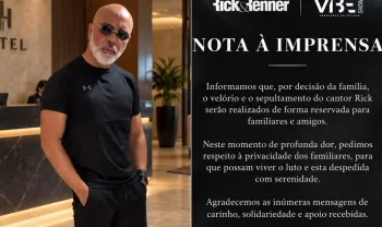 Vel�rio de Rick acontece nesta quinta-feira. Foto: Reprodu��o