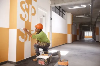 Obras de moderniza��o em escolas da rede estadual de S�o Paulo