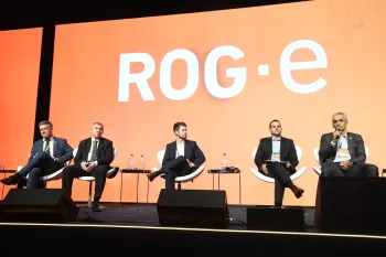 Rodrigo Soares, presidente da Shell Energy Brasil, durante painel na ROG.e 2026.